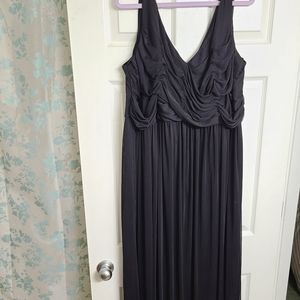 David's Bridal Black Evening Gown 22